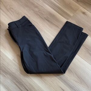 Lululemon Athletica City Sleek Charcoal Gray Pants